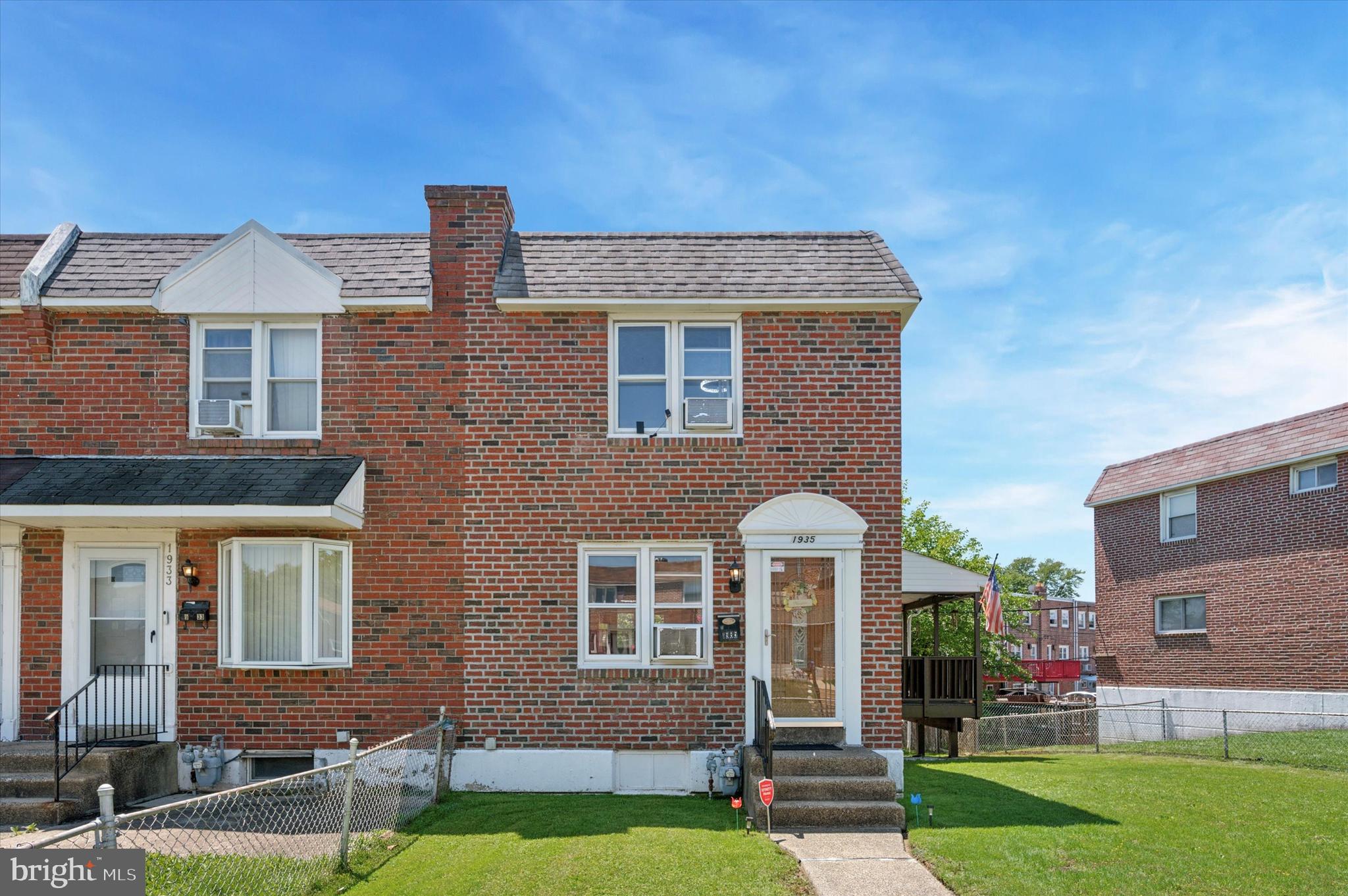 1935 Carter Road Folcroft, PA 19032 - Photo 1 of 15 a front view of a house with a yard