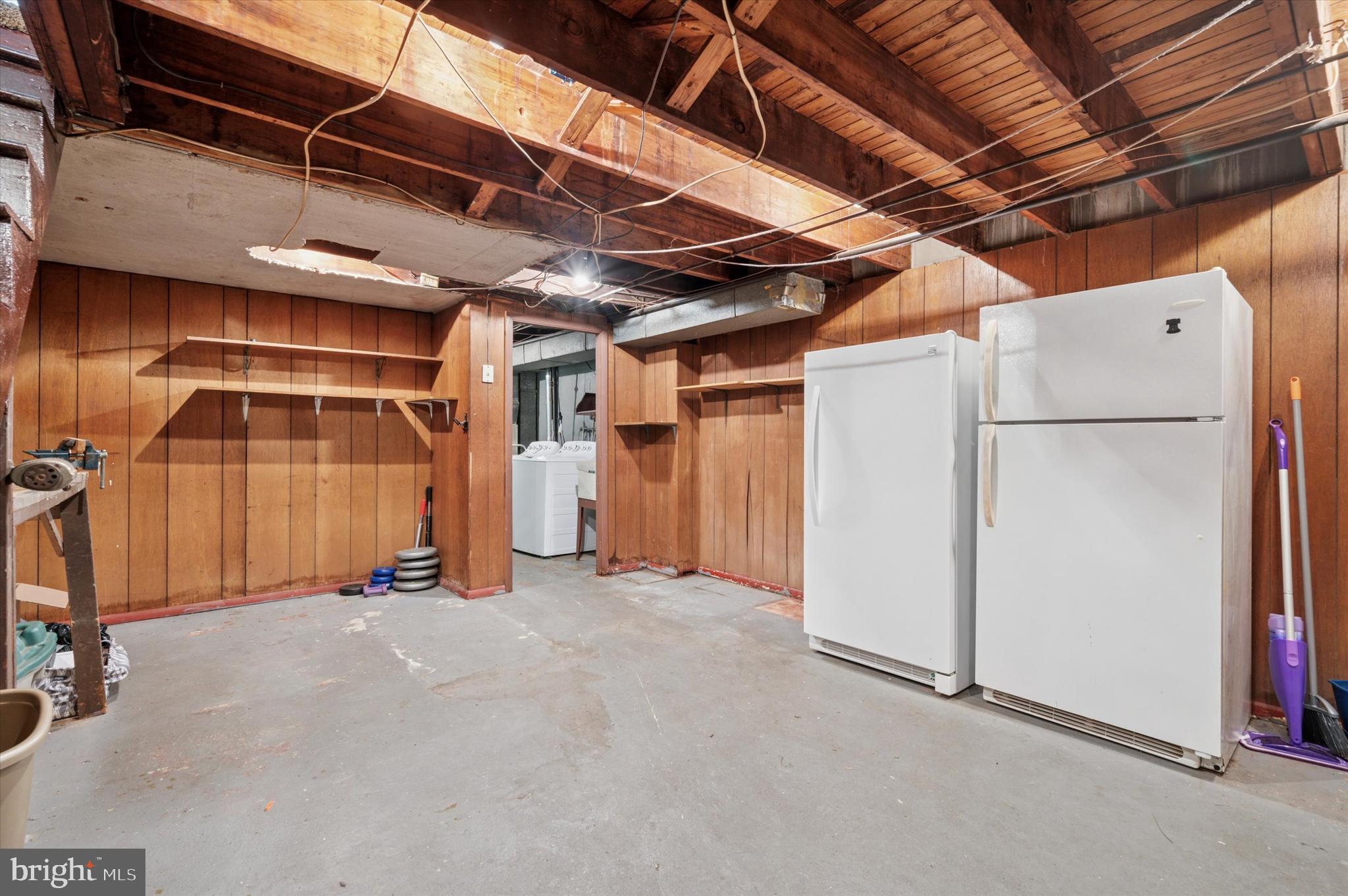 1935 Carter Road Folcroft, PA 19032 - Photo 14 of 15 a view of an empty room with storage