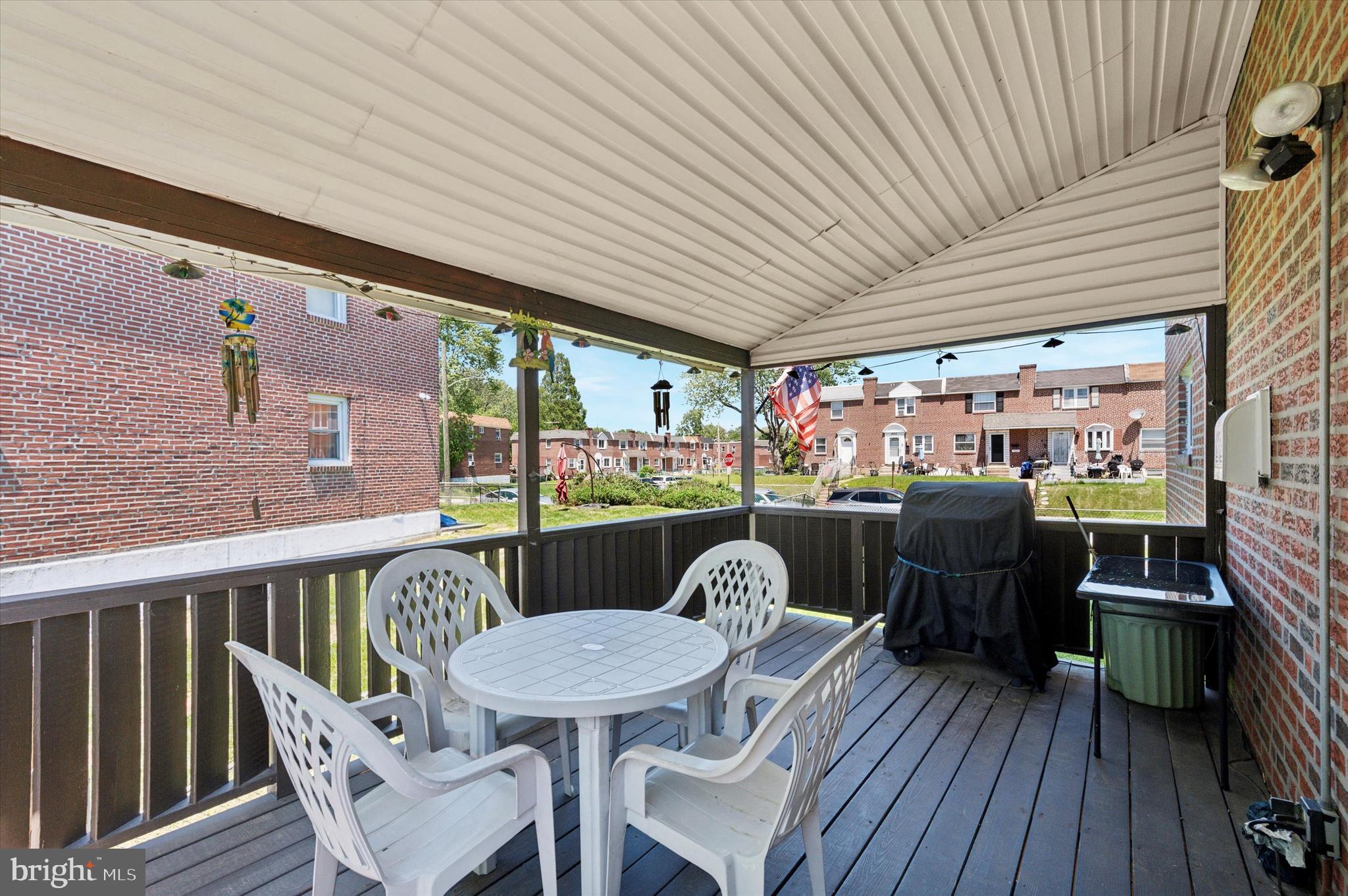 1935 Carter Road Folcroft, PA 19032 - Photo 4 of 15 a view of a patio on the roof deck