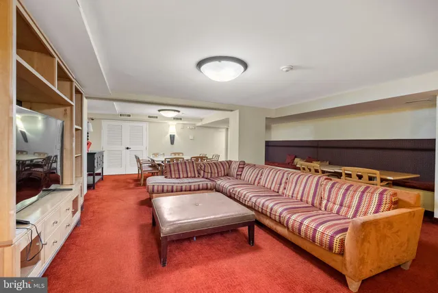 front view of a building with a street