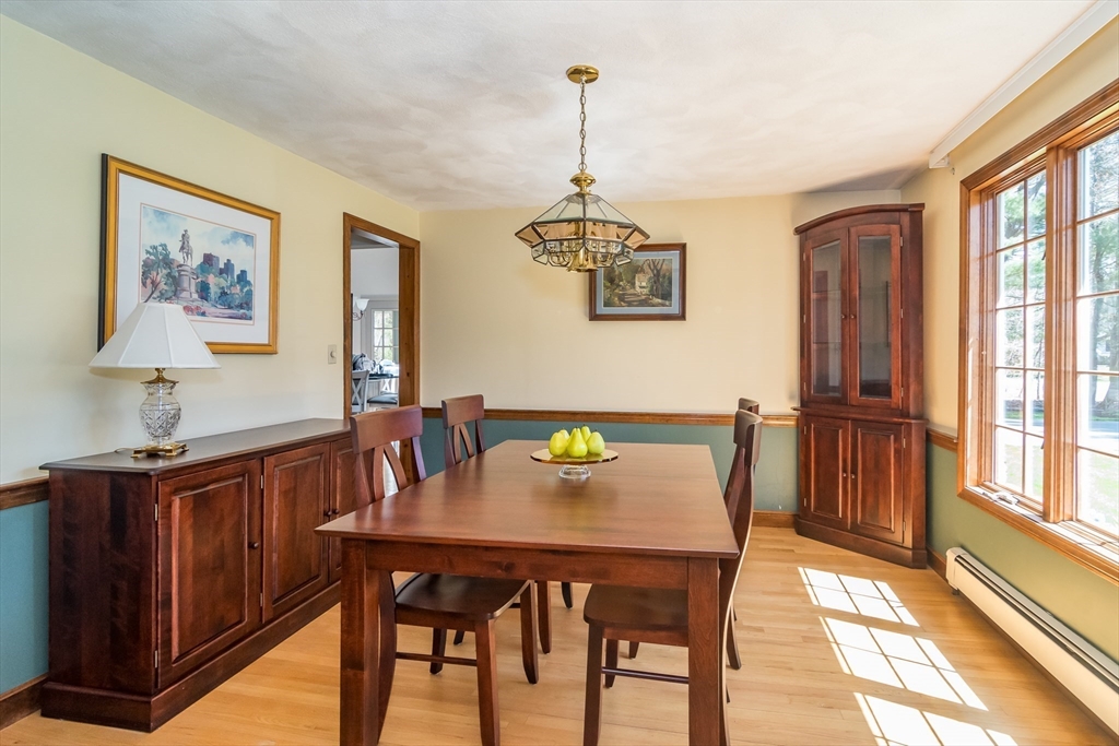 116 Stock Farm Road Sudbury, MA 01776 - Photo 8 of 31 a view of a dining room with furniture window and outside view