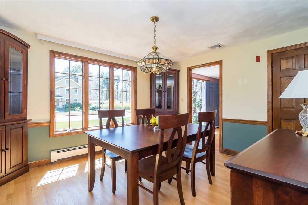 116 Stock Farm Road Sudbury, MA 01776 - Photo 9 of 31 a dining room with furniture window wooden floor