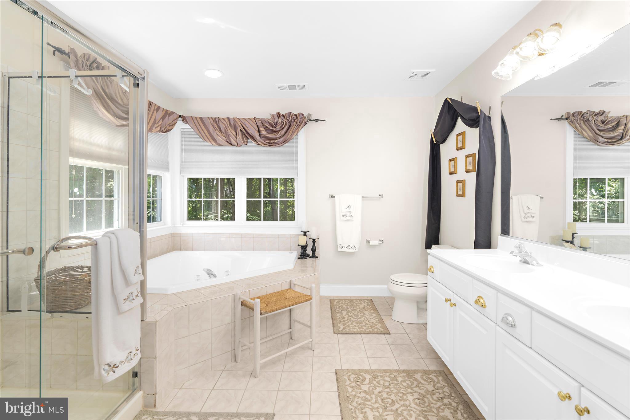 1848 Cherry Road Annapolis, MD 21409 - Photo 33 of 57 a spacious bathroom with a tub sink and mirror