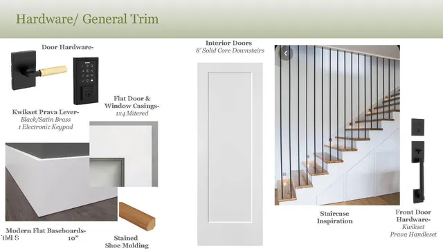 a kitchen with a refrigerator and a stove