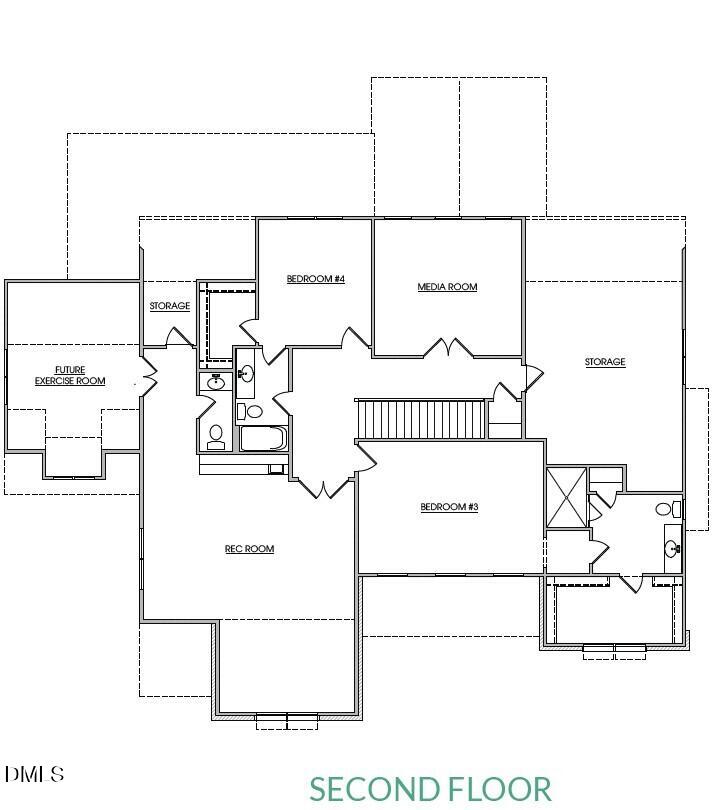5841 Carriage Drive Raleigh, NC 27603 - Photo 4 of 33 Lot 52 CF - Second Floor