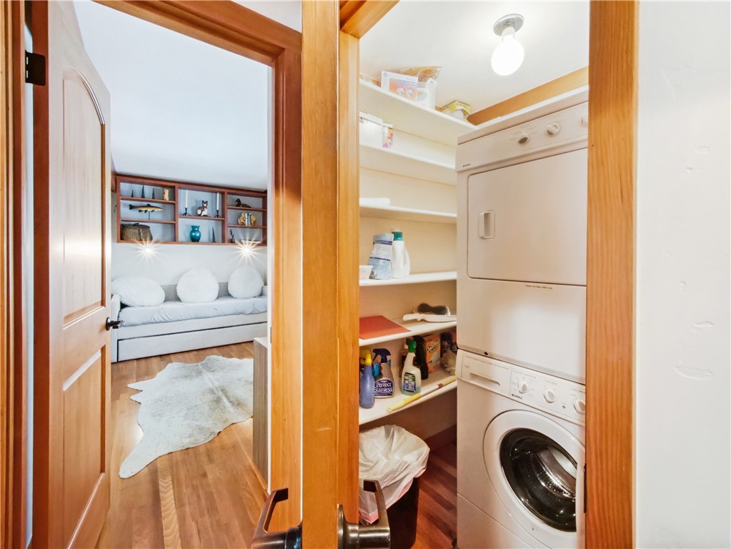 530 Tennis Club Road, Unit 1330 Keystone, CO 80435 - Photo 14 of 35 Hall Laundry/Storage Closet and View Of Bonus Den/Study