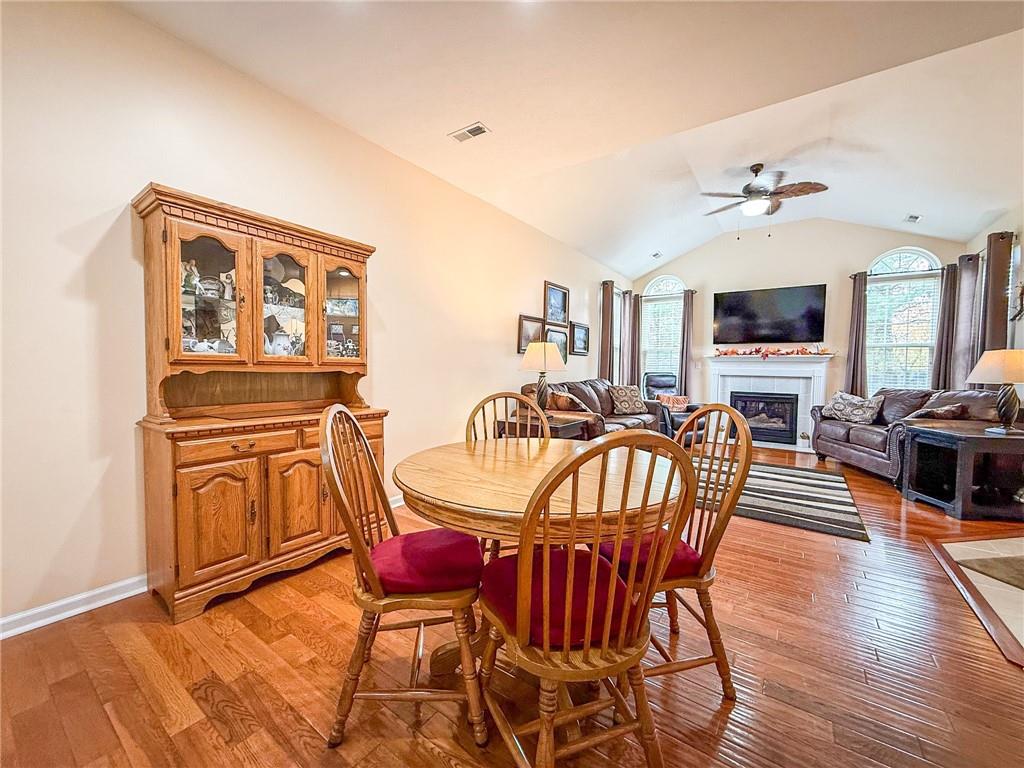 2113 Winchester Court Renfrew, PA 16053 - Photo 15 of 45 a living room with furniture a flat screen tv and kitchen view