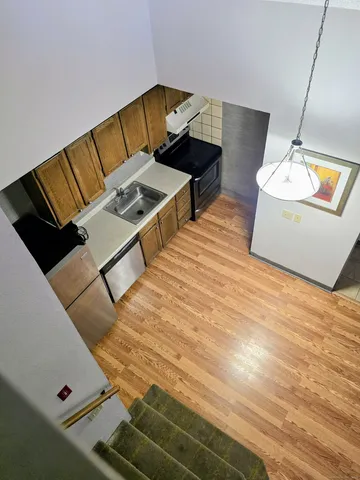 a living room with a couch