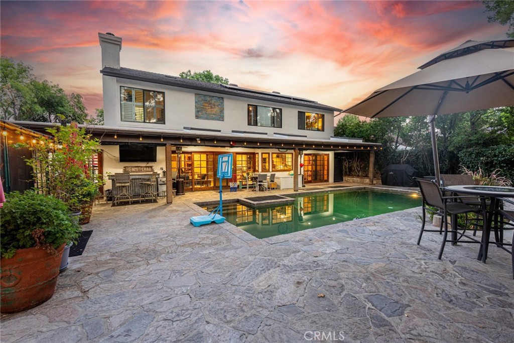 25261 Avenida Rondel Valencia, CA 91355 - Photo 35 of 68 front view of house with a yard