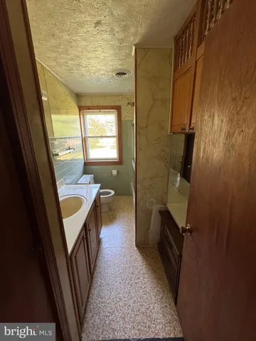 a view of a bathroom with a sink
