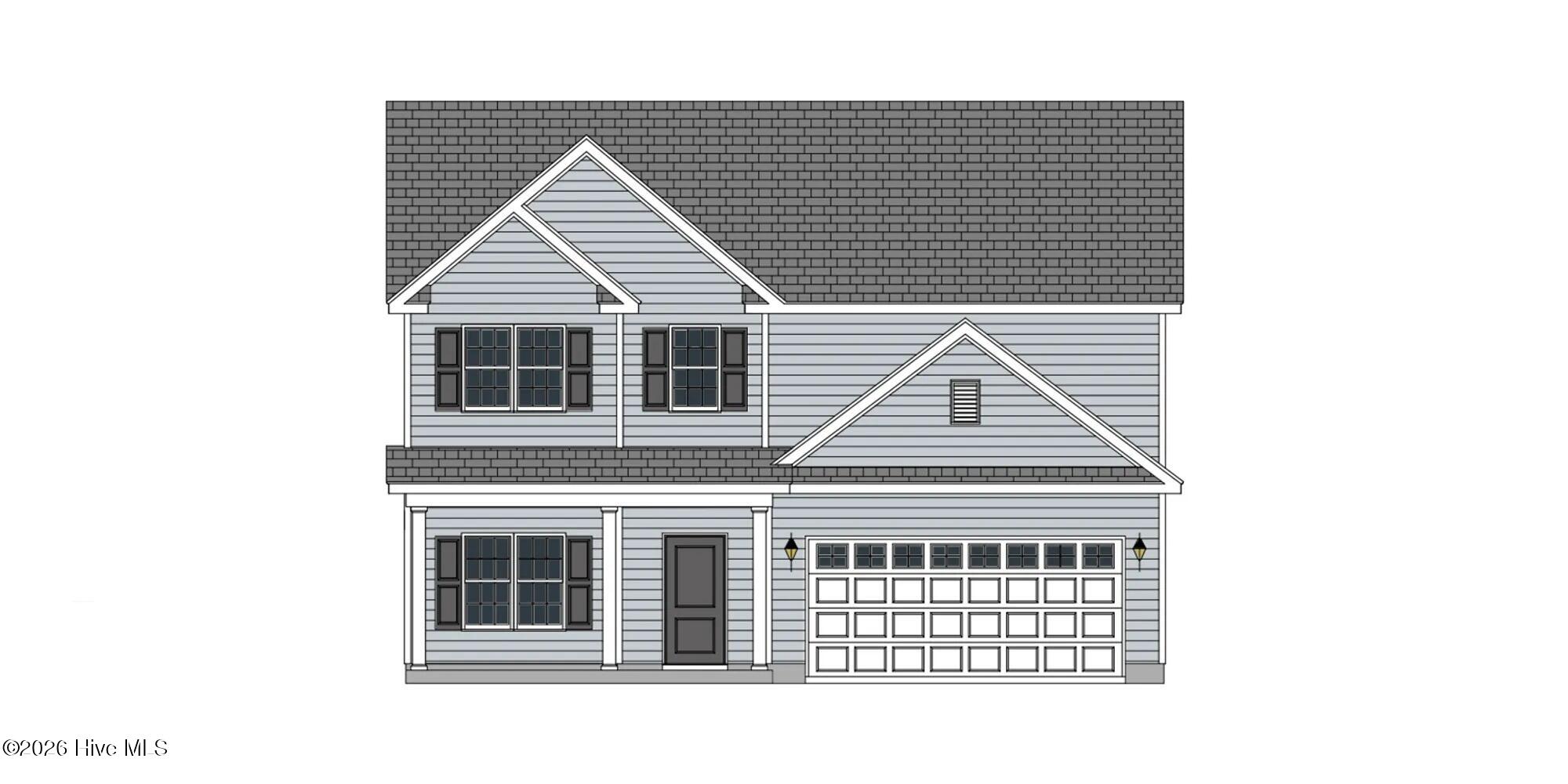 2328 Rhinestone Drive Winterville, NC 28590 - Photo 2 of 31 Dunley Plan