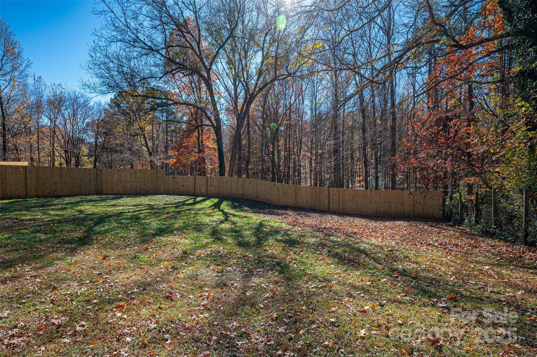 6636 Old Plank Road Stanley, NC 28164 - Photo 19 of 22 a backyard of a house with lots of green space