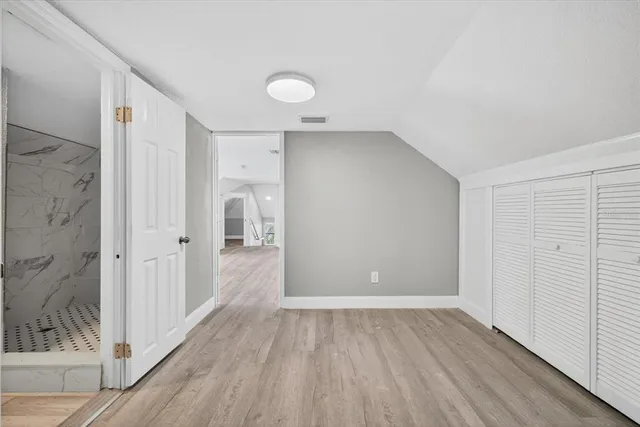 wooden floor in an empty room