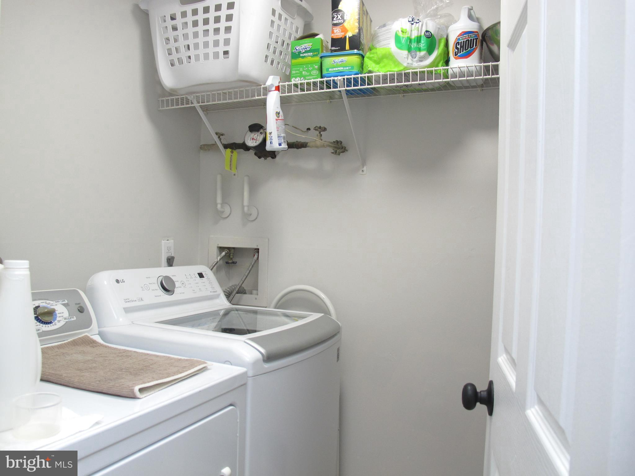91 Center Lane Mount Laurel, NJ 08054 - Photo 25 of 27 Laundry w/Storage Shelving
