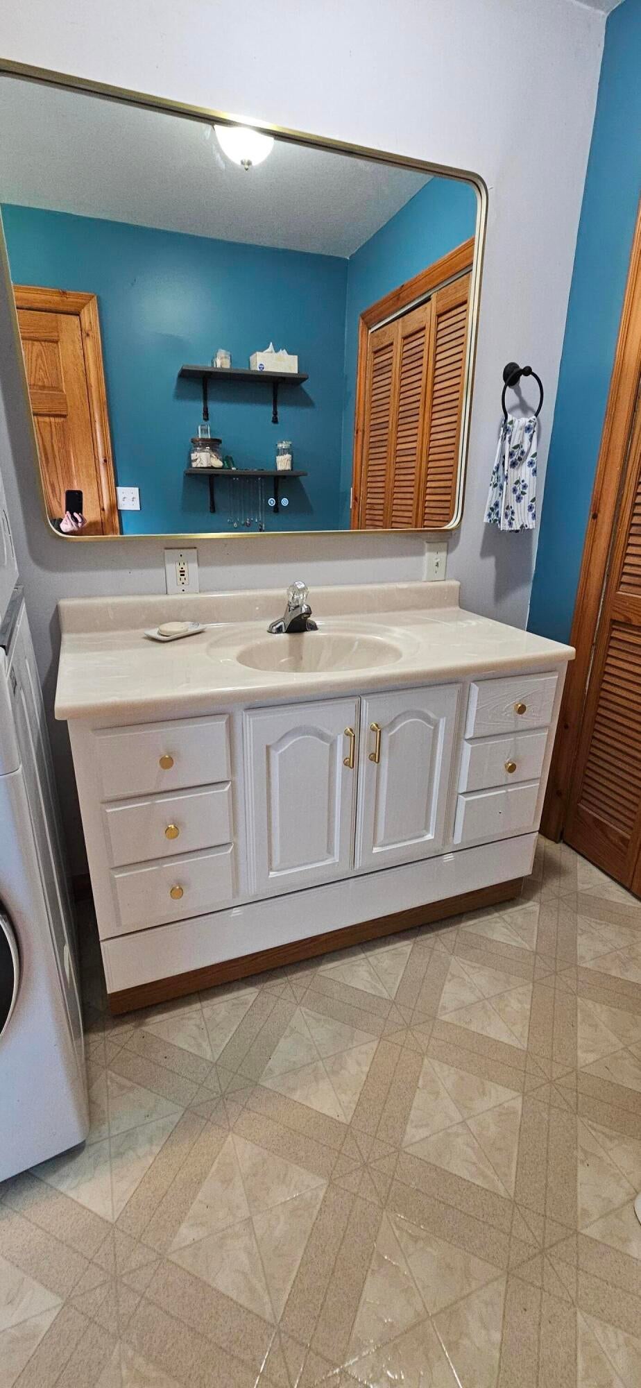 2460 West Hamilton Road Alpena, MI 49707 - Photo 14 of 36 2nd full bath vanity - mirror has built-in defog and light!