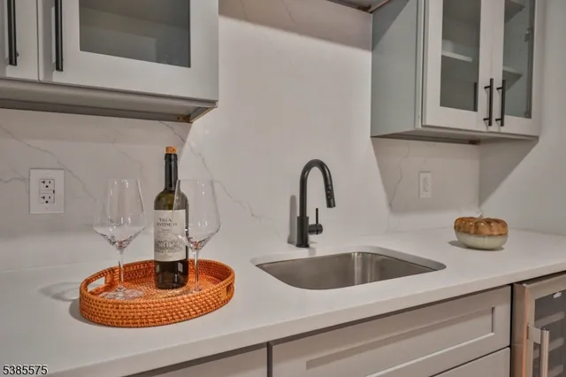 a view of a dining area with furniture and wooden floor