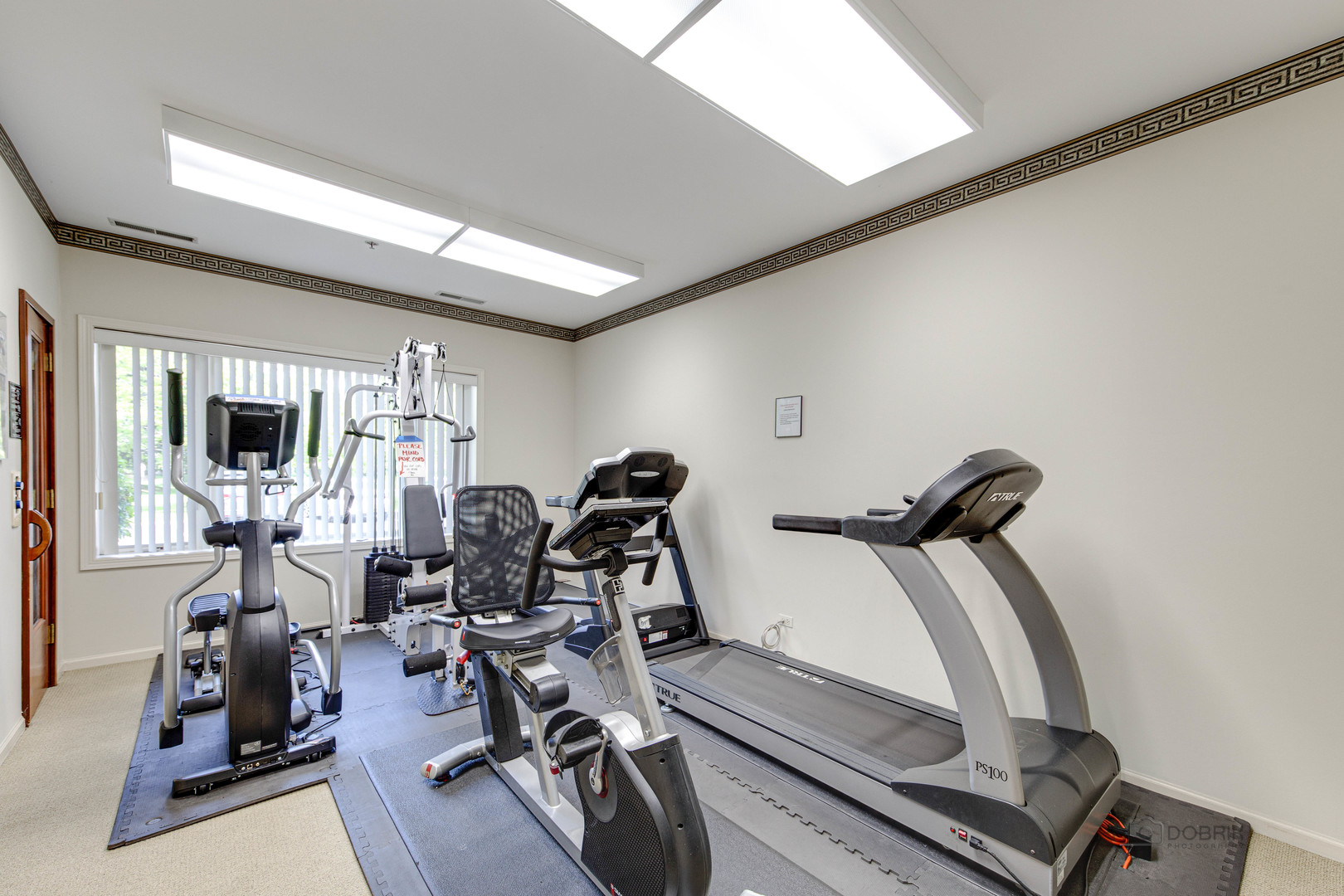 211 Rivershire Lane, Unit 602 Lincolnshire, IL 60069 - Photo 25 of 38 a view of a room with gym equipment