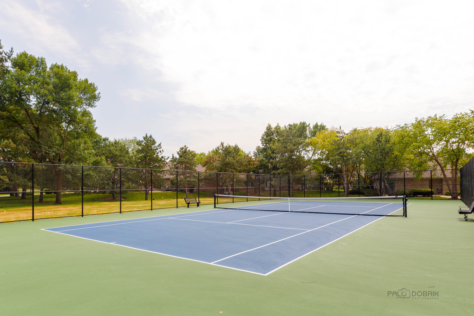 211 Rivershire Lane, Unit 602 Lincolnshire, IL 60069 - Photo 30 of 38 a view of an outdoor space and tennis court