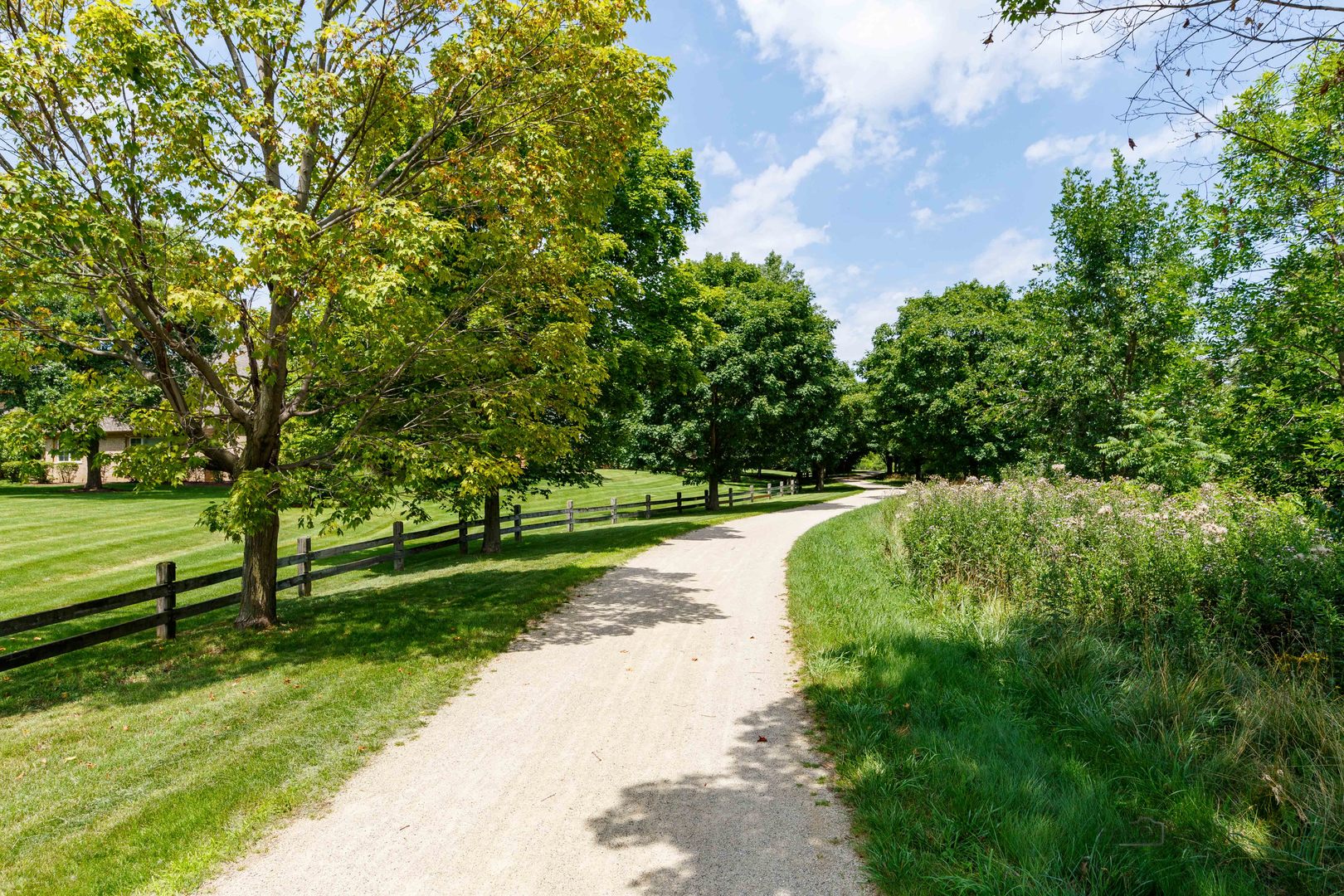 211 Rivershire Lane, Unit 602 Lincolnshire, IL 60069 - Photo 32 of 38 a view of a park with large trees