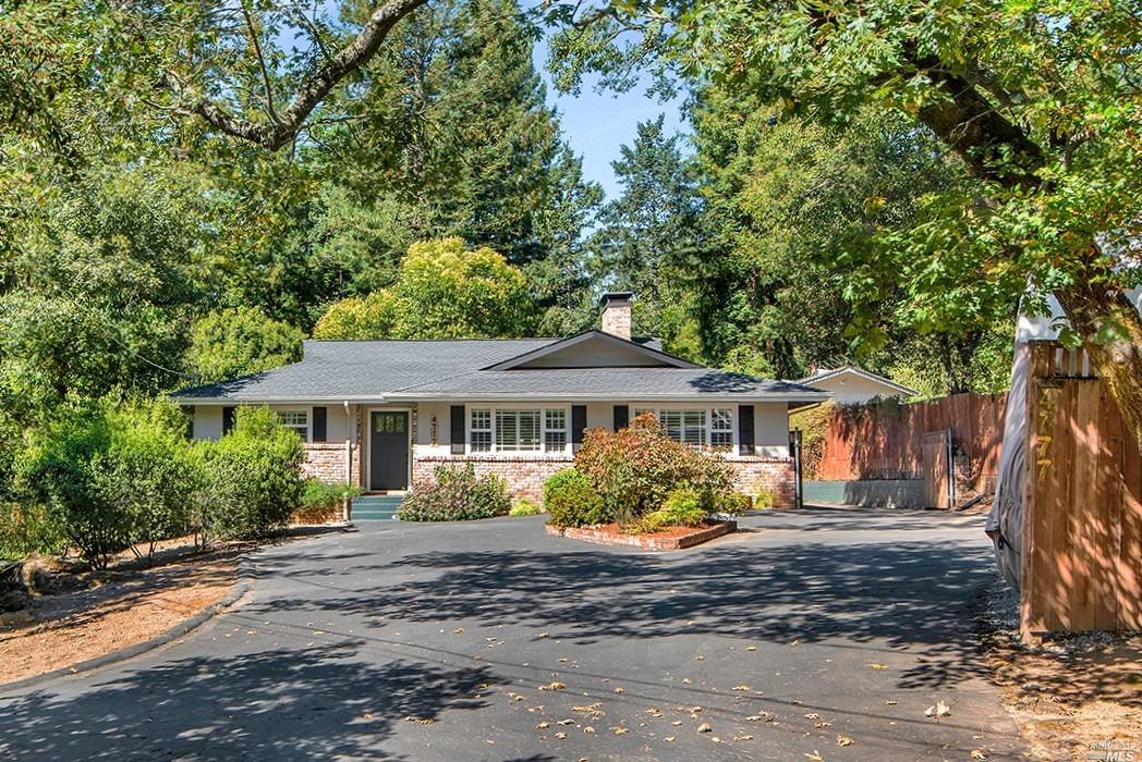 4777 Montecito Avenue Santa Rosa, CA 95404 - Photo 1 of 1 a front view of a house with garden