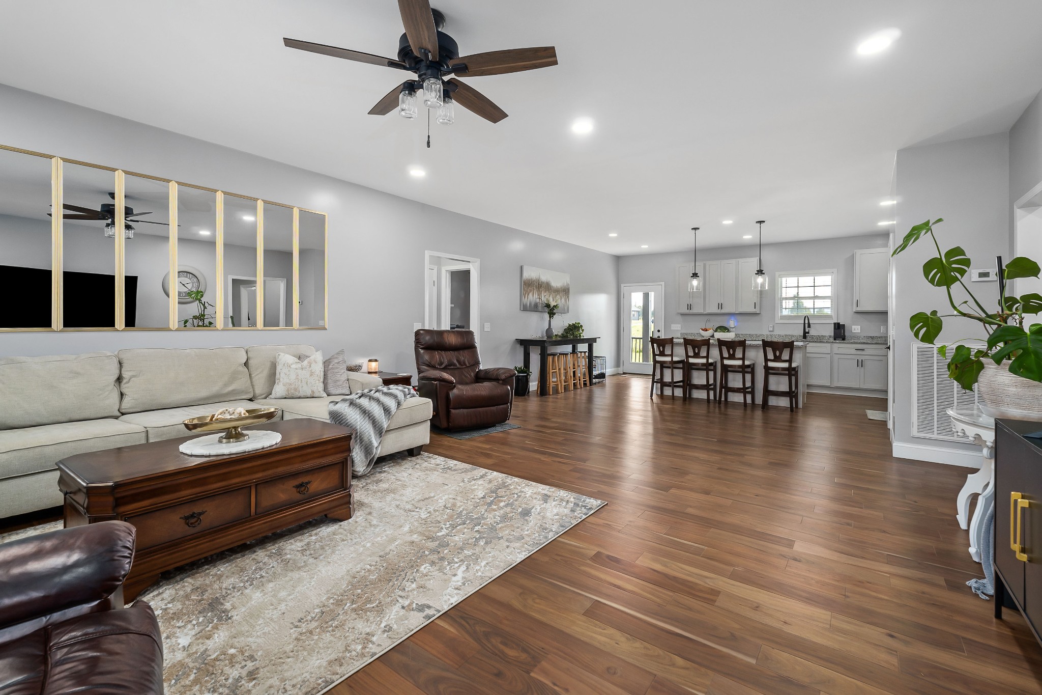 1042 North Spring Street Sparta, TN 38583 - Photo 11 of 36 a living room with furniture and wooden floor