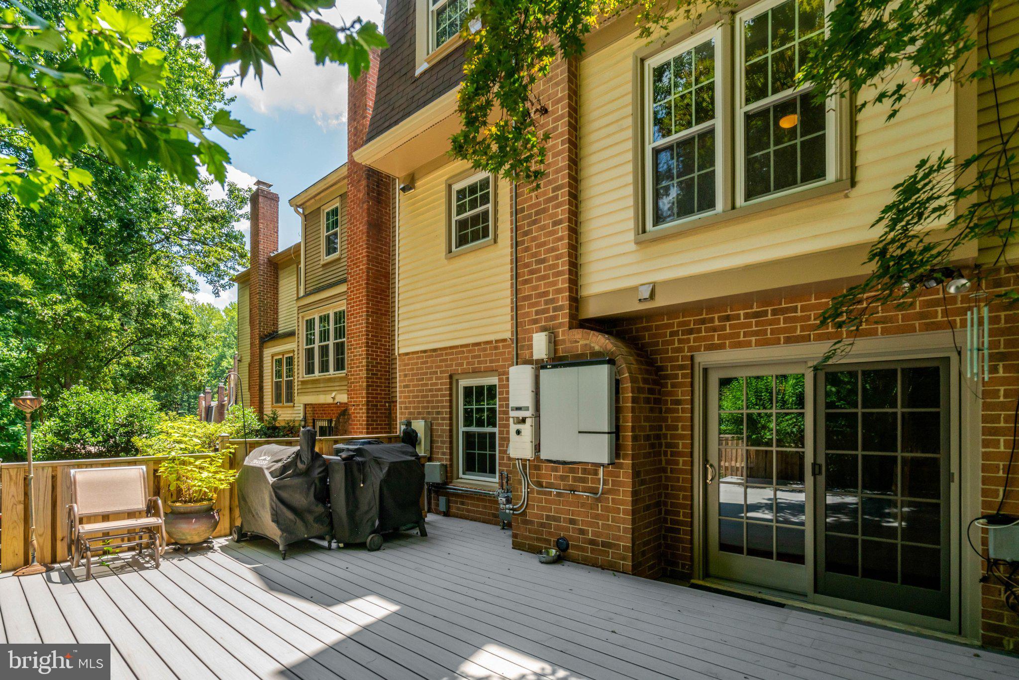 7838 Ashley Glen Road Annandale, VA 22003 - Photo 54 of 77 New deck-Solar panel equipment