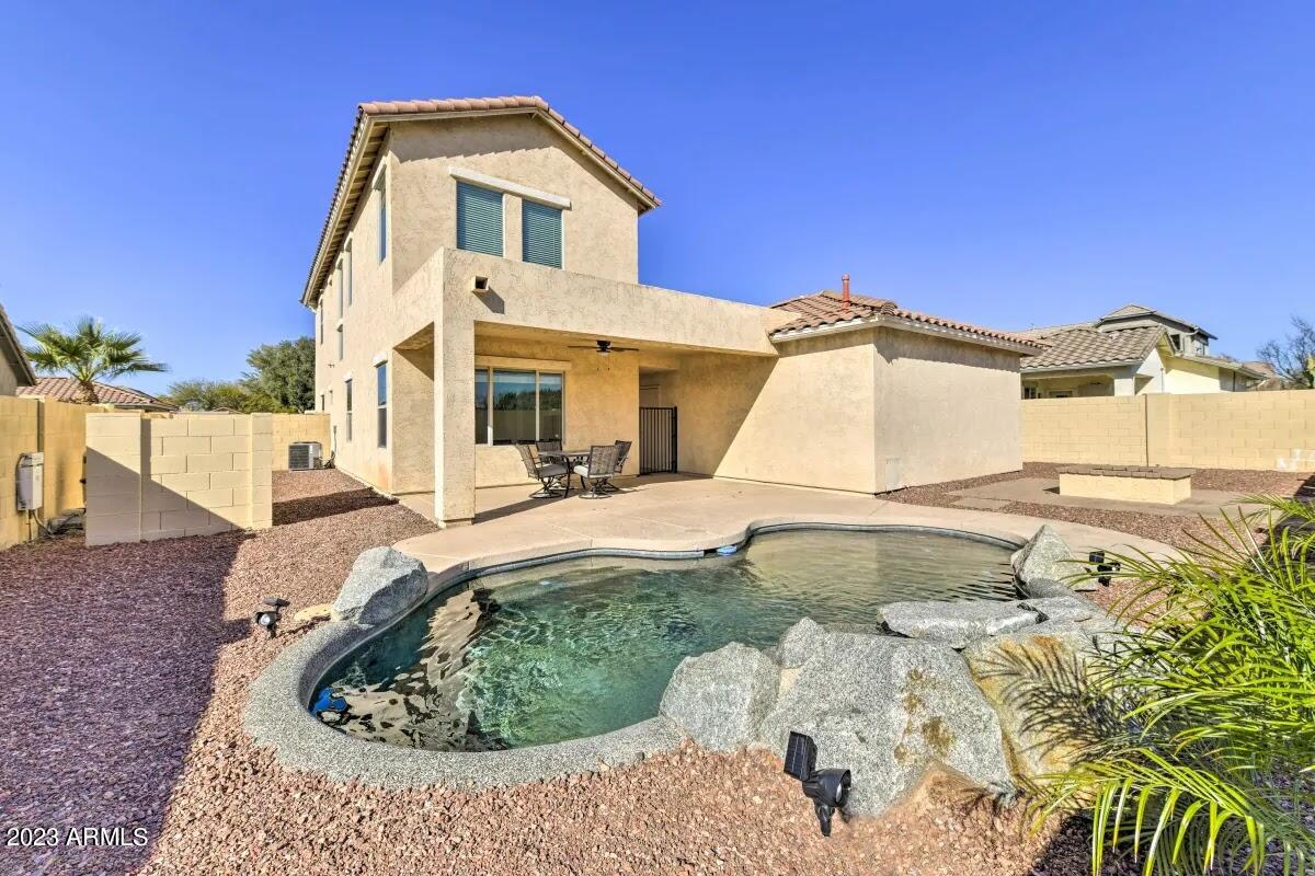 153 North Greenwood Mesa, AZ 85207 - Photo 2 of 27 153 N Greenwood backyard pool