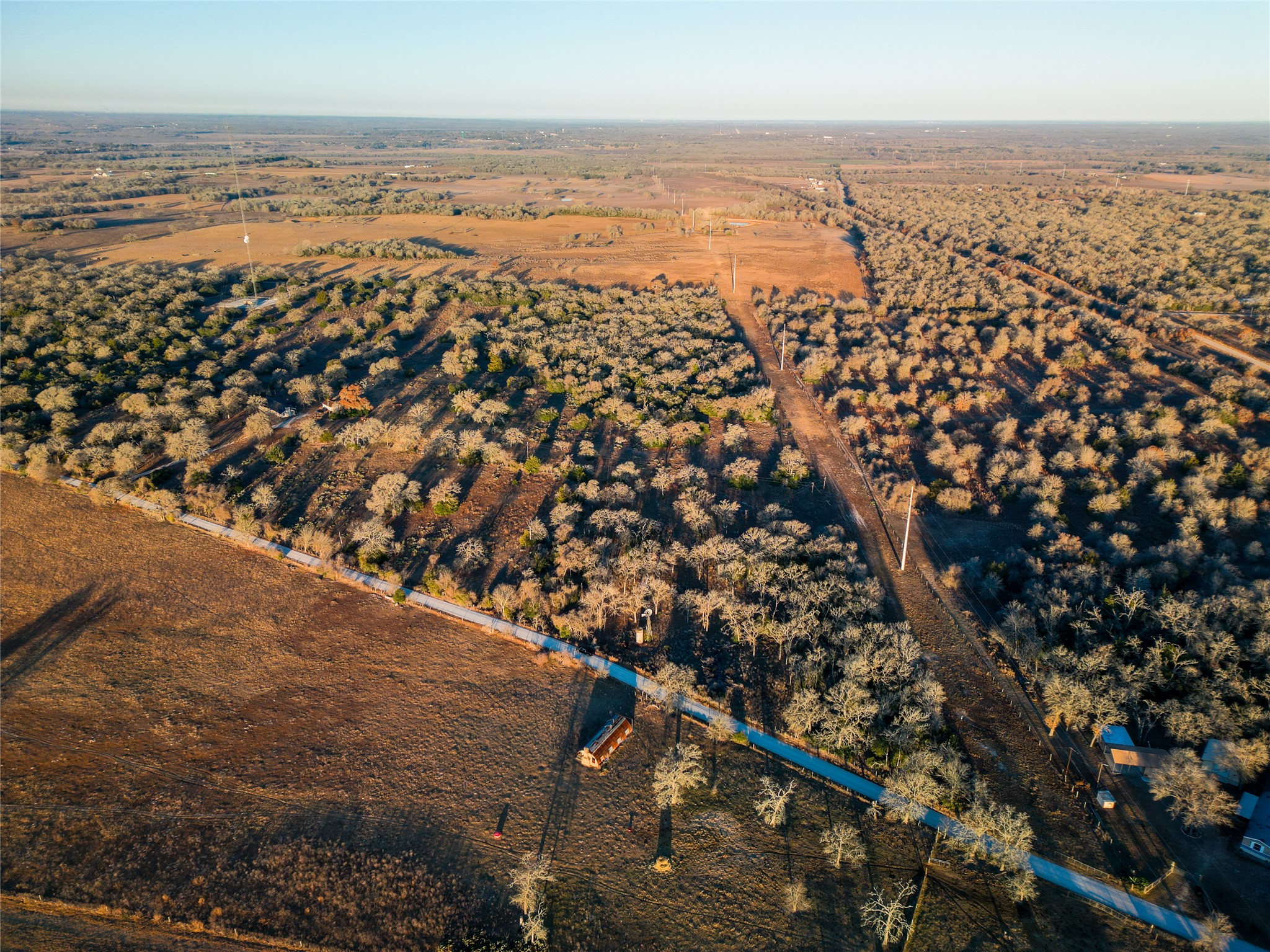a view of city and ocean