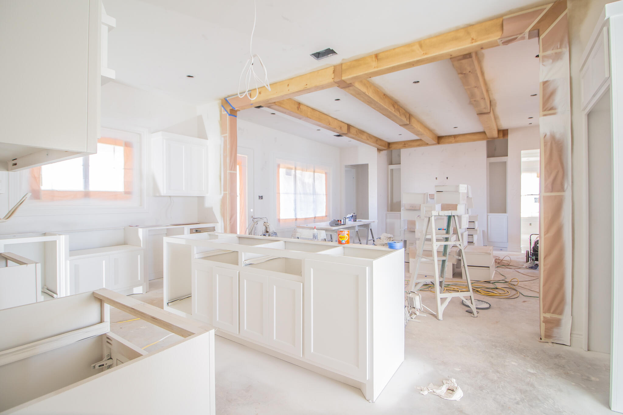 3116 County Road 7660 Lubbock, TX 79423 - Photo 6 of 15 a view of a kitchen with kitchen and living room