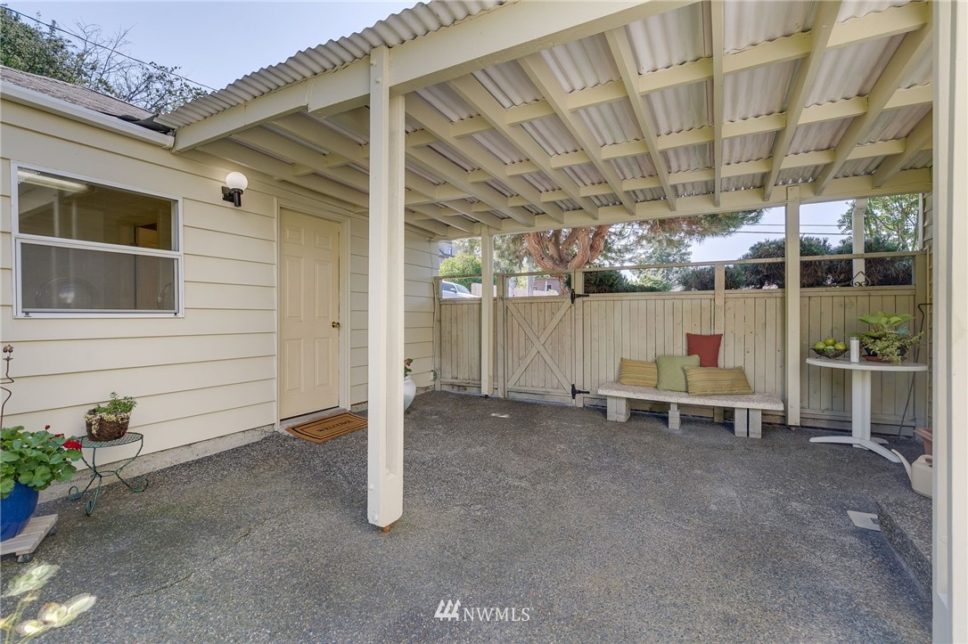 2602 29th Avenue West Seattle, WA 98199 - Photo 28 of 40 a view of a room with wooden walls