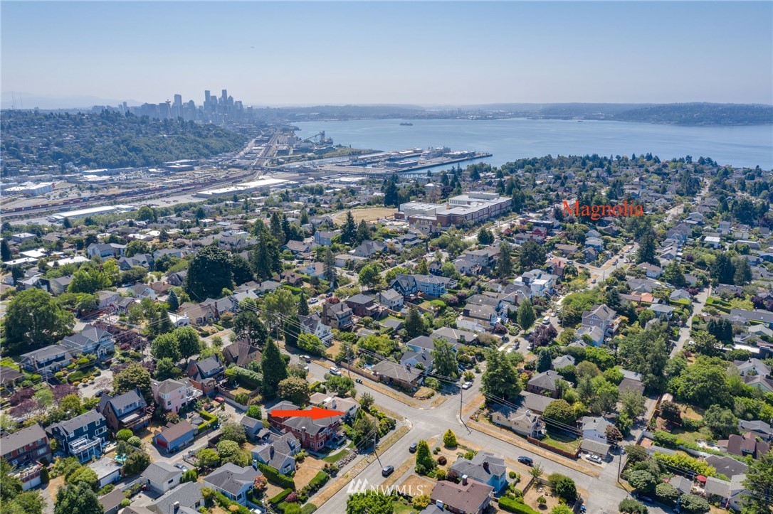 2602 29th Avenue West Seattle, WA 98199 - Photo 38 of 40 an aerial view of multiple house