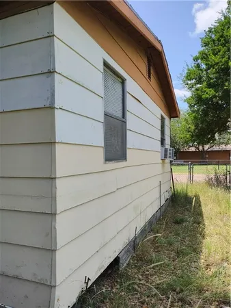a backyard of a house