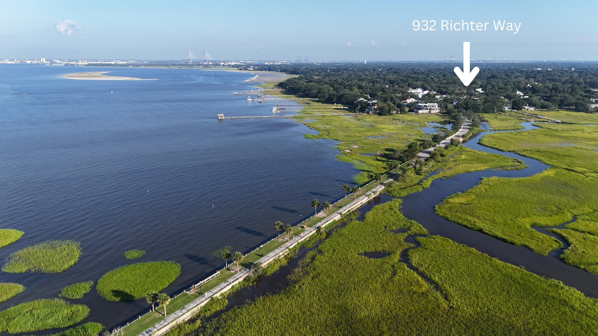 932 Richter Way Mount Pleasant, SC 29464 - Photo 38 of 38 Proximity to Pitt Street Bridge