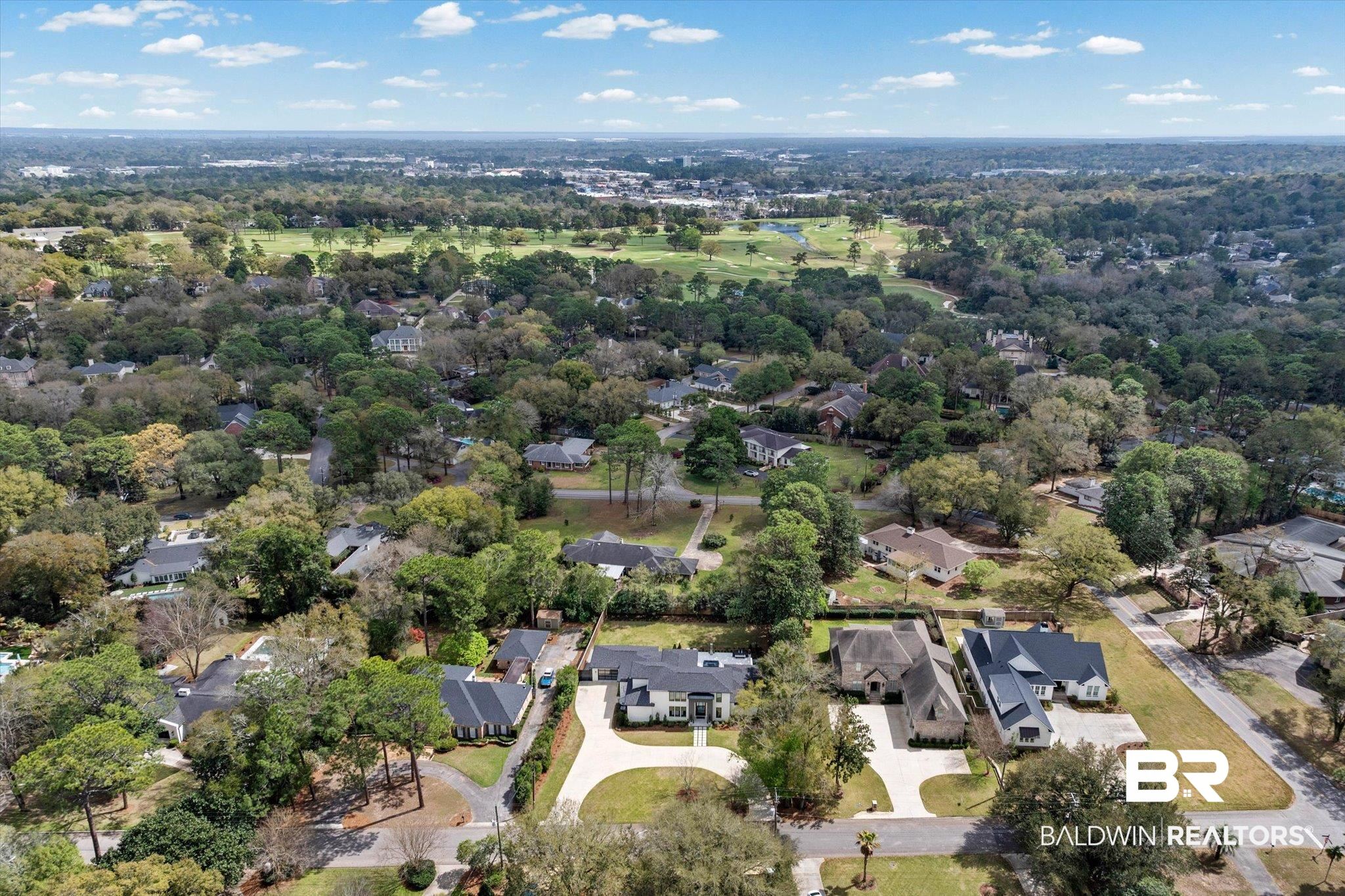 69 Jordan Lane Mobile, AL 36608 - Photo 54 of 57 Aerial view of residential area