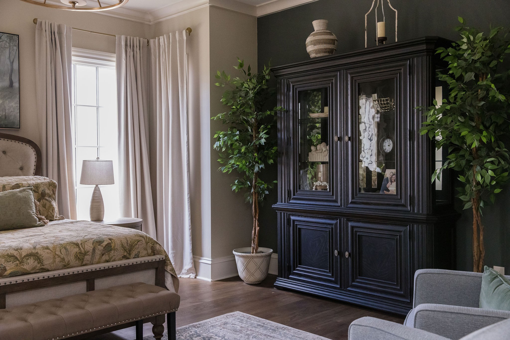 3536 Raleigh Beard Road Santa Fe, TN 38482 - Photo 32 of 72 a bedroom with furniture and a potted plant