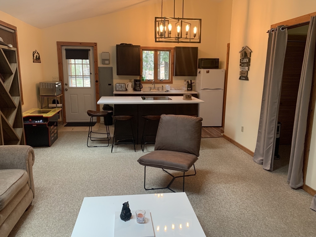 97 Monroe Road Florida, MA 01343 - Photo 8 of 31 a living room with furniture and a flat screen tv