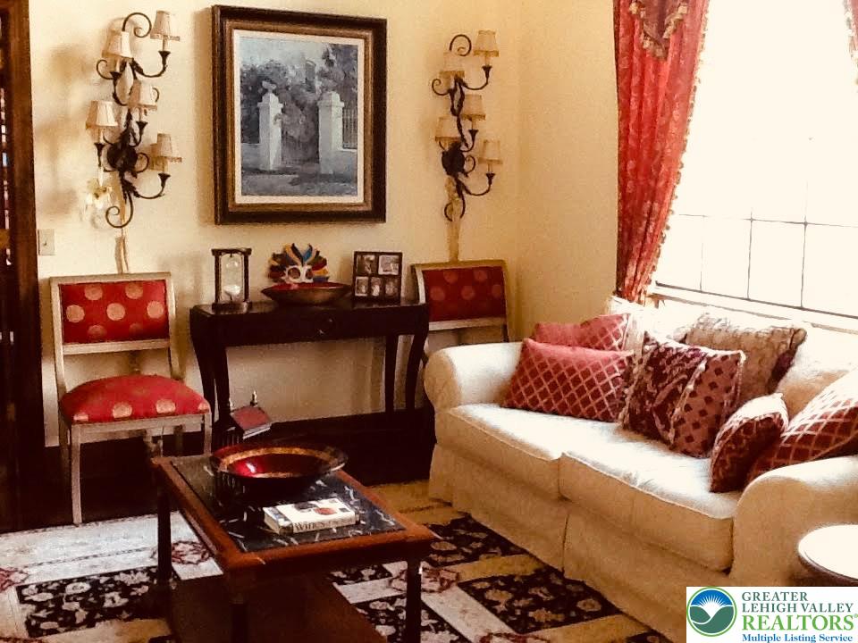 459 Mt Pleasant Road Bangor, PA 18013 - Photo 13 of 86 a living room with furniture and wooden floor