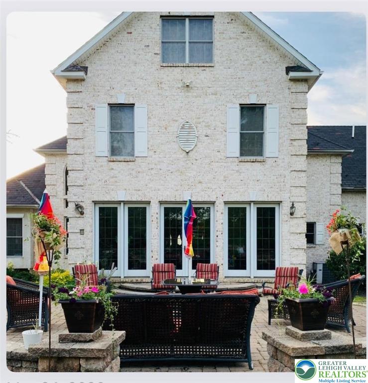 459 Mt Pleasant Road Bangor, PA 18013 - Photo 3 of 86 a front view of house with an outdoor seating