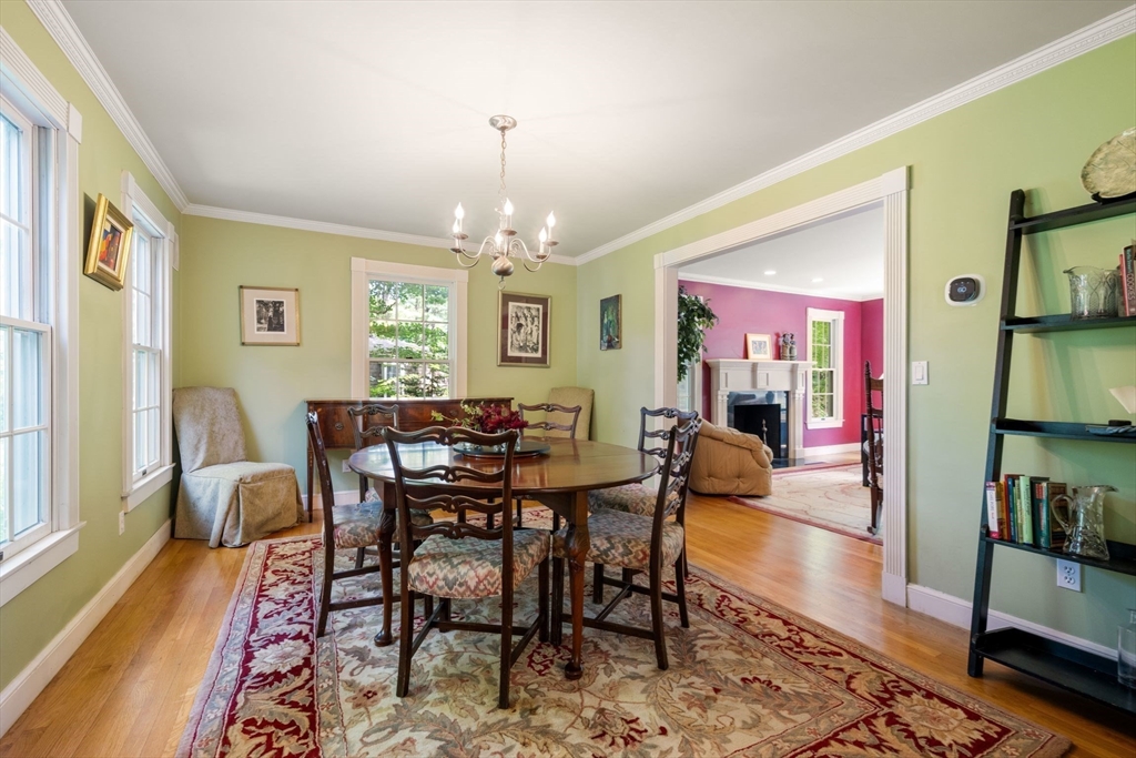 230 Follen Road Lexington, MA 02421 - Photo 9 of 21 a view of a dining room with furniture window and wooden floor