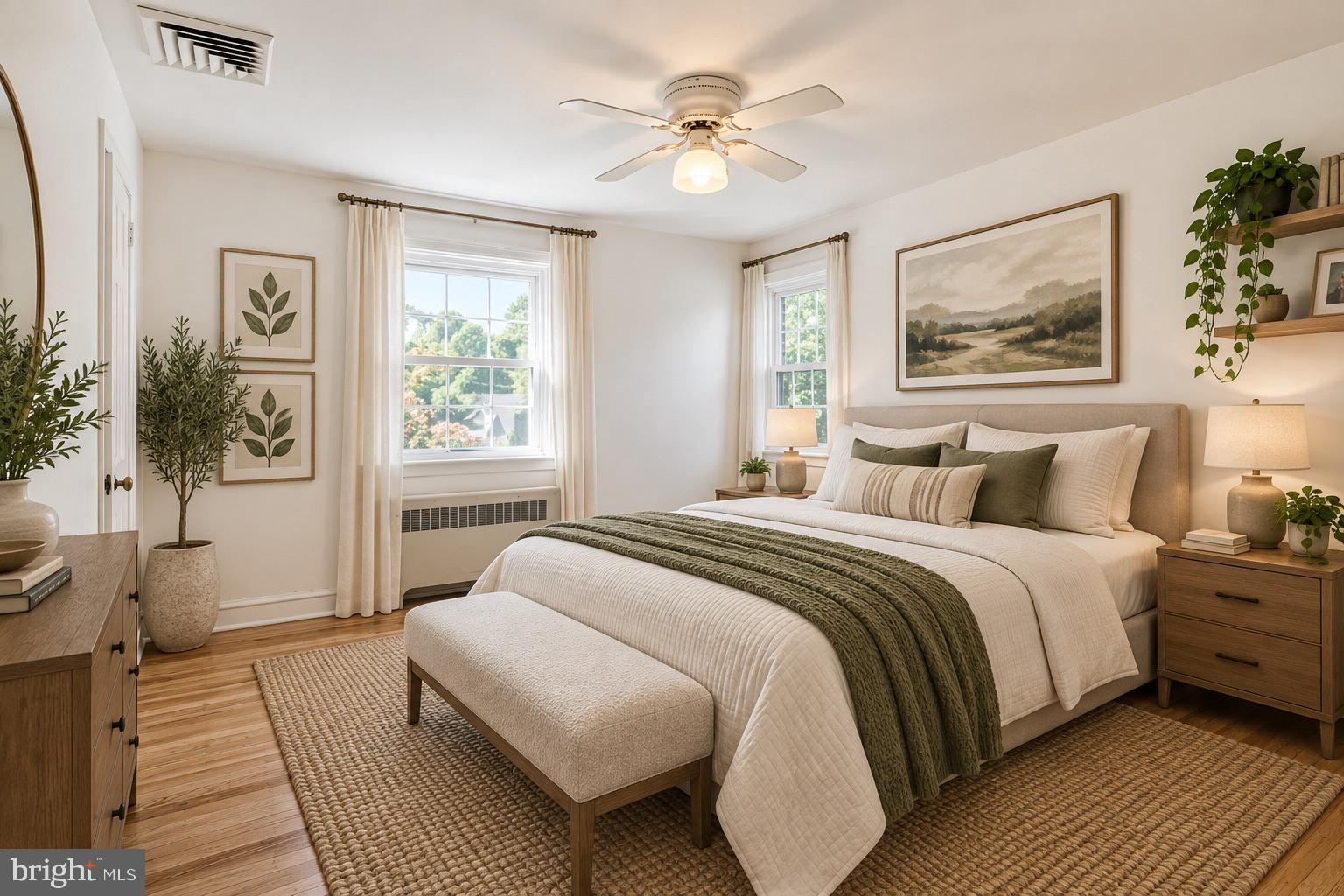 111 Crosshill Road Wynnewood, PA 19096 - Photo 6 of 18 Virtually staged bedroom 2