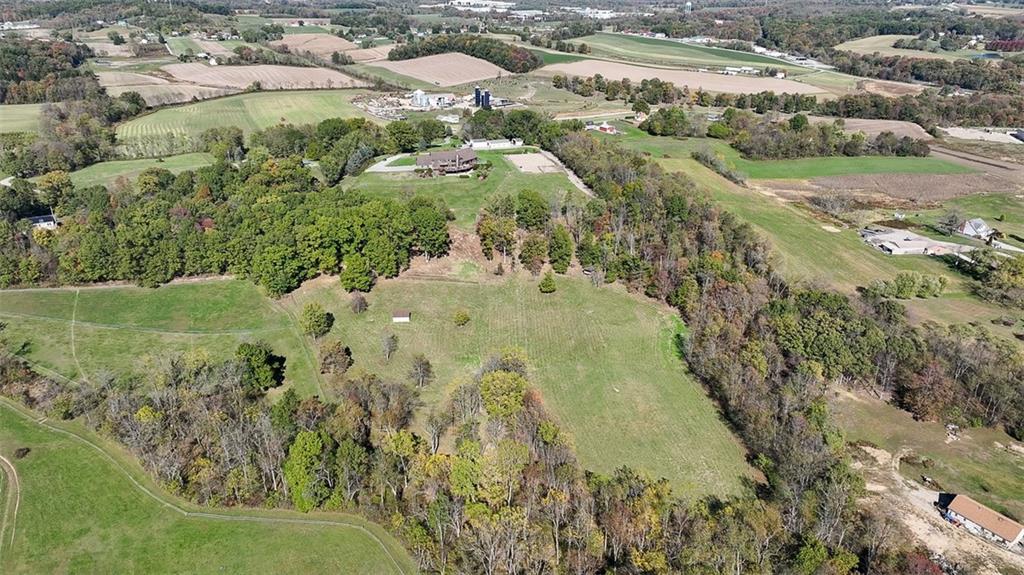 166 McKay Road Saxonburg, PA 16056 - Photo 41 of 47 an aerial view of residential houses with outdoor space