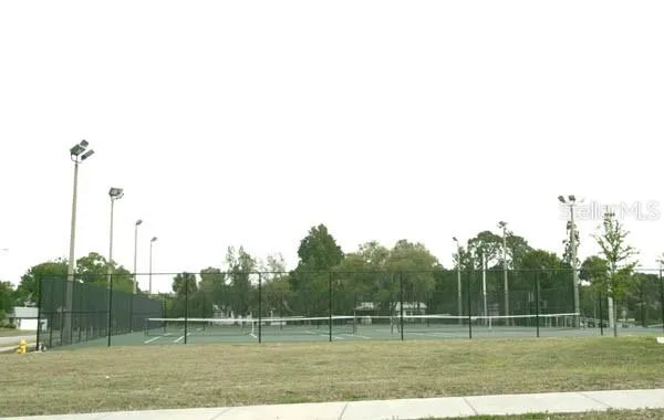a view of a basketball court