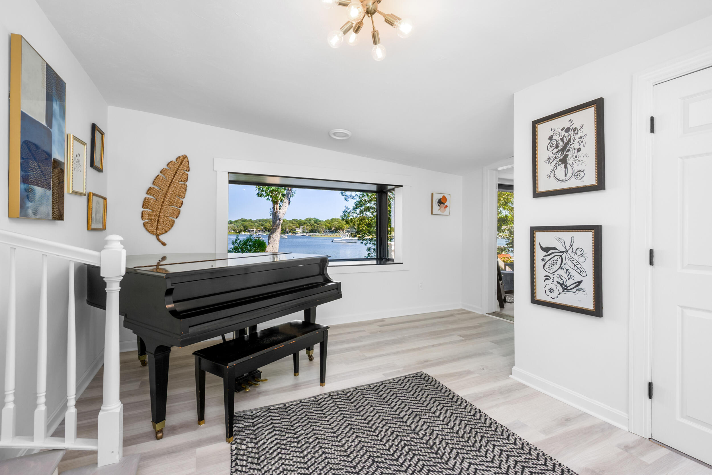 18 Great River Road Mashpee, MA 02649 - Photo 13 of 99 a living room with furniture and a piano