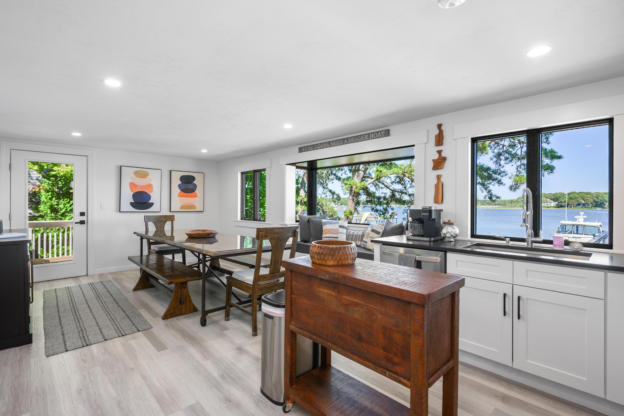 18 Great River Road Mashpee, MA 02649 - Photo 15 of 99 a living room with furniture and a large window