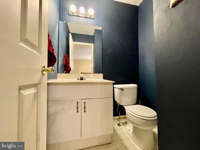 268 Ripka Street Philadelphia, PA 19127 - Photo 4 of 31 a bathroom with a sink vanity mirror and toilet