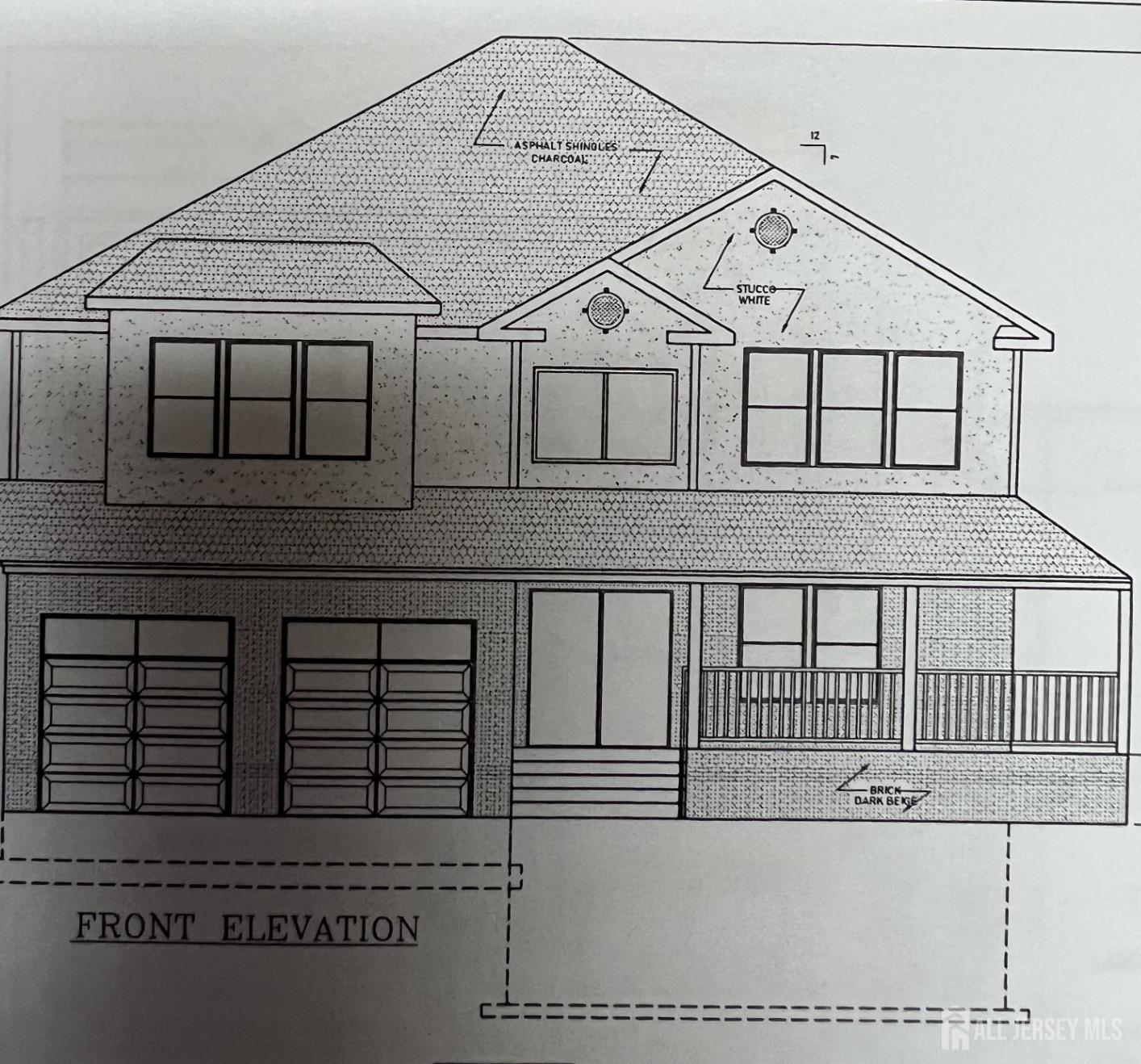 a view of a house with a street