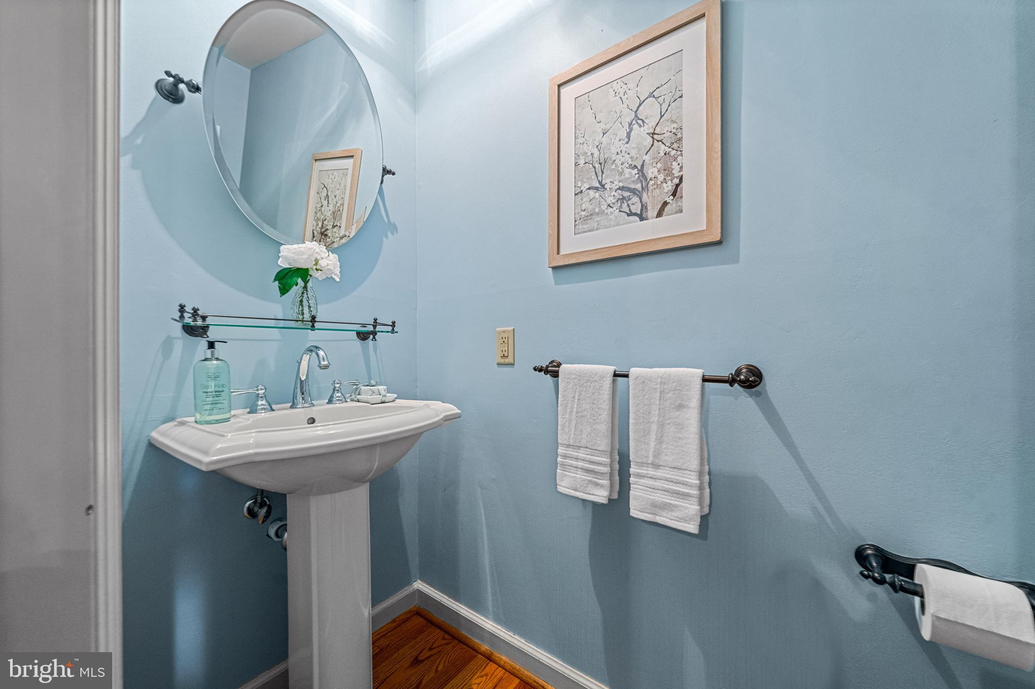 607 Foxfields Road Bryn Mawr, PA 19010 - Photo 21 of 48 1st floor Powder Room