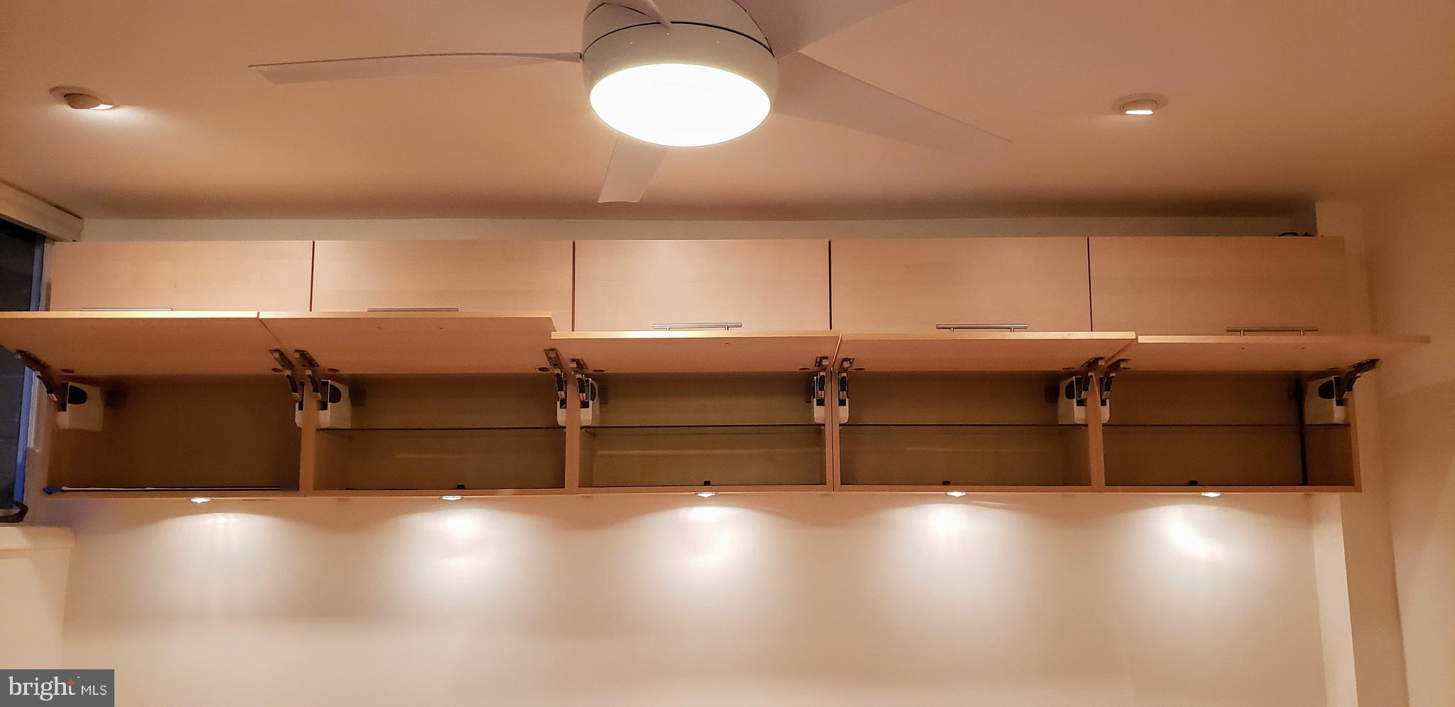 11503 Maple Ridge Road Reston, VA 20190 - Photo 62 of 94 Inside of cabinets with glass shelfs