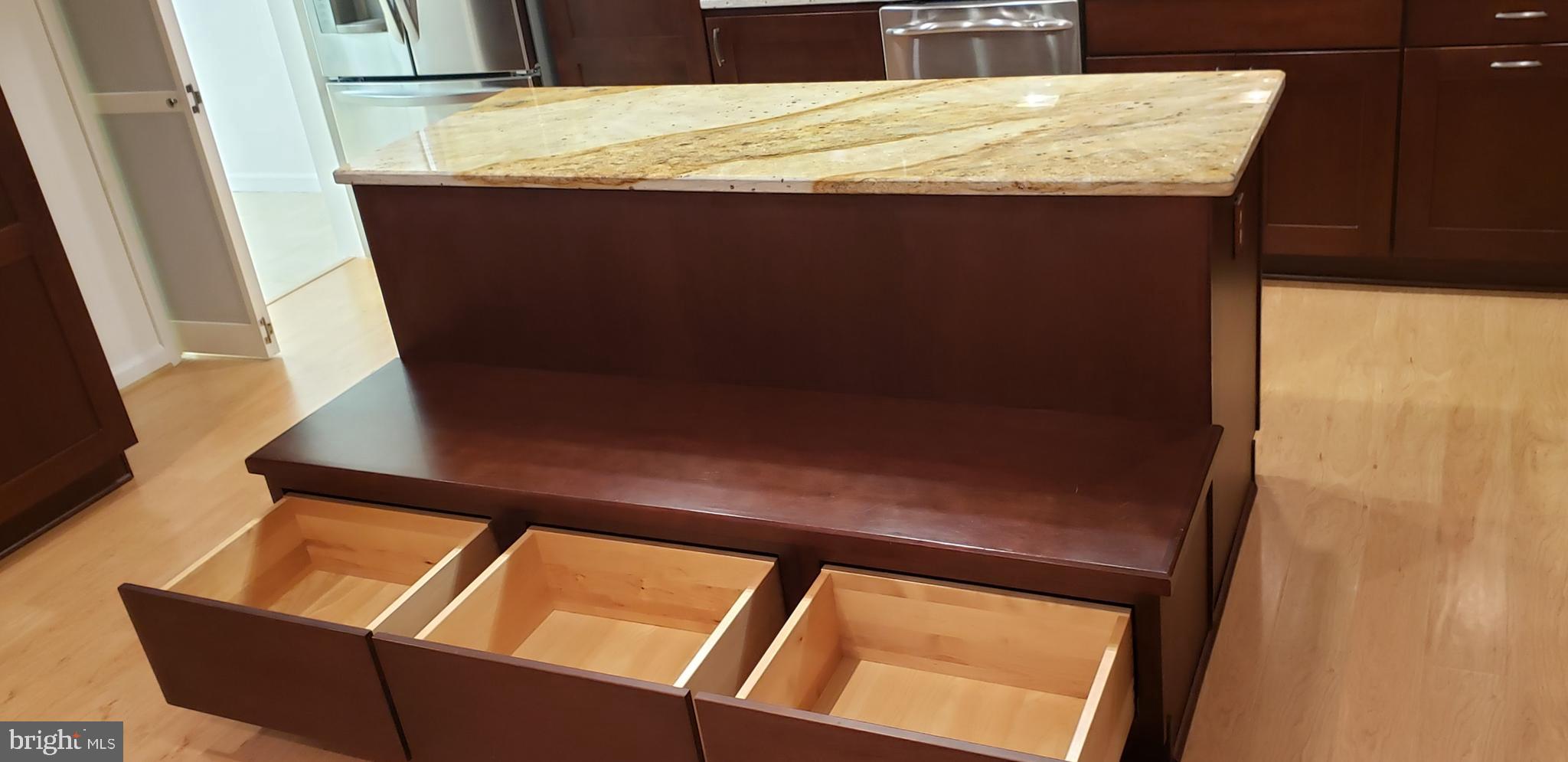 11503 Maple Ridge Road Reston, VA 20190 - Photo 86 of 94 Island with bench; both have storage