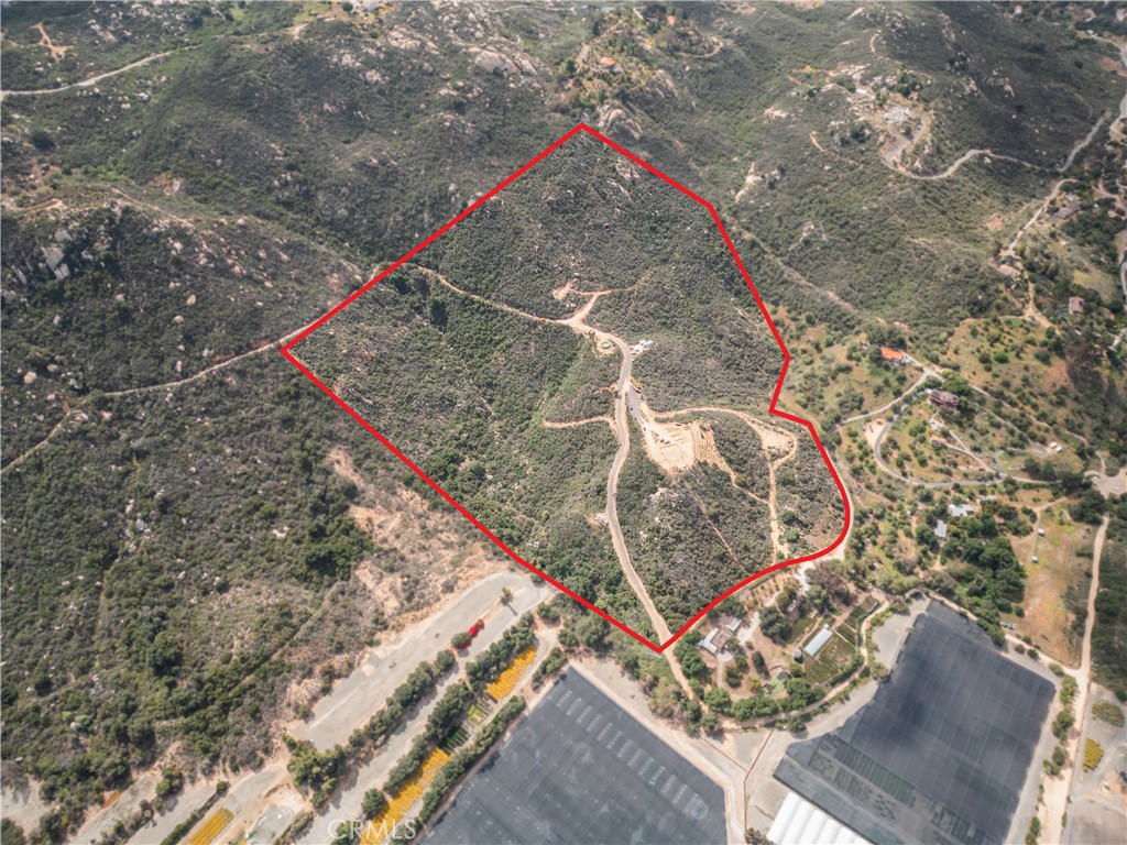 0 Jubilee Drive Fallbrook, CA 92028 - Photo 4 of 21 a bird view of a backyard